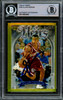Allen Iverson Autographed 1996-97 Topps Finest Gold Rookie Card #280 Philadelphia 76ers Beckett BAS #14863445