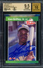 Ken Griffey Jr. Autographed 1989 Donruss Rookies Rookie Card #3 Seattle Mariners BGS 9.5 Auto Grade Gem Mint 10 Beckett BAS #14323889