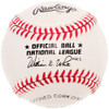 Jerome Walton Autographed Official NL Baseball Chicago Cubs SKU #210150