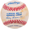 Todd Frohwirth Autographed Official AL Baseball Philiadelphia Phillies, Baltimore Orioles SKU #210201