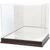 Fanatics Mahogany Base Display Case For Full Size Helmets With Mirror Stock #210470