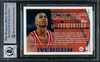 Allen Iverson Autographed 1996-97 Topps NBA at 50 Rookie Card #171 Philadelphia 76ers Auto Grade Gem Mint 10 Beckett BAS #14866798