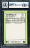 Ken Griffey Jr. Autographed 1989 Donruss Baseball's Best Rookie Card #192 Seattle Mariners BGS 9 Auto Grade Gem Mint 10 Beckett BAS #14727809