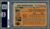Joe Montana Autographed 1981 Topps Rookie Card #216 San Francisco 49ers PSA 5 Auto Grade Gem Mint 10 PSA/DNA #51847327