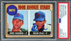 Nolan Ryan Autographed 1968 Topps Rookie Card #177 New York Mets PSA 3 Auto Grade Gem Mint 10 PSA/DNA #64992676