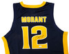 Murray State Racers Ja Morant Autographed Blue Retro Brand Jersey Size XL Beckett BAS QR Stock #210857