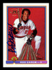 Rod Carew Autographed 1991 Bowman Card #5 California Angels Stock #211319