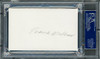 Frank Mathers Autographed 3x5 Index Card Toronto Maple Leafs PSA/DNA Stock #211338