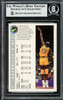 Shaquille Shaq O'Neal Autographed 1992 Classic Rookie Card #1 LSU Tigers Beckett BAS Stock #211214