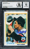 Rod Carew Autographed 1978 Topps Card #580 Minnesota Twins Auto Grade Gem Mint 10 (Miscut) Beckett BAS #12510949