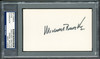 Michael Burke Autographed 3x5 Index Card New York Yankees PSA/DNA #83862106