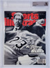 Michael Jordan Autographed Sports Illustrated Magazine 1996 Issue Chicago Bulls Auto Grade Near Mint/Mint 8 Beckett BAS #14880203