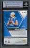 Justin Herbert Autographed 2020 Panini Mosaic Rookie Card #204 Los Angeles Chargers Beckett BAS Stock #211826
