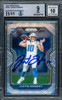 Justin Herbert Autographed 2020 Panini Prizm Rookie Card #325 Los Angeles Chargers BGS 9 Auto Grade Gem Mint 10 Beckett BAS Stock #211828