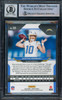 Justin Herbert Autographed 2020 Panini Prizm Rookie Card #325 Los Angeles Chargers BGS 9 Auto Grade Gem Mint 10 Beckett BAS Stock #211828