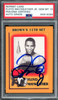 Floyd Mayweather Jr Autographed 1997 Brown's Boxing Rookie Retro Reprint Rookie Card #51 Auto Grade Gem Mint 10 PSA/DNA Stock #211858