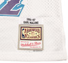 Utah Jazz Karl Malone Autographed White Authentic Mitchell & Ness Jersey Size L Beckett BAS Stock #211874