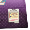 Utah Jazz Karl Malone Autographed Purple & Teal Authentic Mitchell & Ness Jersey Size XL Beckett BAS Witness Stock #211883