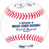 Wade Boggs Autographed Official MLB Baseball Boston Red Sox "HOF 05" Beckett BAS Witness Stock #212198