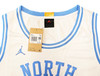 North Carolina Tarheels Roy Williams Autographed White Nike Jordan Limited Jersey Size XXL Beckett BAS QR Stock #212156