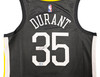 Golden State Warriors Kevin Durant Autographed Grey Nike Swingman Jersey Size 48 Beckett BAS QR Stock #212182