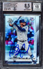 Fernando Tatis Jr. Autographed 2019 Bowman Platinum Variations Rookie Card #23 San Diego Padres BGS 8.5 Auto Grade Gem Mint 10 Beckett BAS #15350608