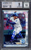 Fernando Tatis Jr. Autographed 2019 Bowman Chrome Rookie Card #26 San Diego Padres BGS 9 Auto Grade Gem Mint 10 Beckett BAS Stock #212283