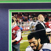 Russell Wilson & Richard Sherman Autographed Framed 11x14 Photo Seattle Seahawks Thanksgiving vs. 49ers RS & RW Holo #37294