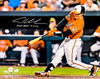 Adley Rutschman Autographed 16x20 Photo Baltimore Orioles Debut First Hit "MLB Debut 5-21-22" Fanatics Holo Stock #212260