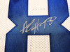 Dallas Cowboys Alvin Harper Autographed White Jersey Beckett BAS Witness Stock #212452