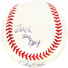 Tommy John Autographed Official MLB Baseball New York Yankees "To Zach" Beckett BAS QR #BH039064