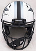 Roger Staubach Autographed Dallas Cowboys Lunar Eclipse White Full Size Authentic Speed Helmet Beckett BAS Witness Stock #212595