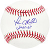 Paul O'Neill Autographed Official MLB Baseball New York Yankees "Warrior" Beckett BAS Witness Stock #212676