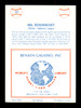 Hal Schumacher Autographed 1983 Renata Galasso Card #221 New York Giants SKU #213500