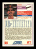 Benito Santiago Autographed 1988 Score Card #25 San Diego Padres SKU #213566