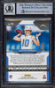 Justin Herbert Autographed 2020 Panini Prizm Rookie Card #325A Los Angeles Chargers BGS 9 Auto Grade Near Mint/Mint 8 Beckett BAS #15467854