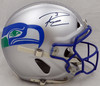 Russell Wilson Autographed Authentic Custom Vicis Seattle Seahawks Throwback Full Size Helmet RW Holo #37617