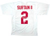 Alabama Crimson Tide Patrick Surtain II Autographed White Jersey Beckett BAS Witness Stock #213092