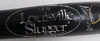 Dann Howitt Autographed Black Louisville Slugger H238S Game Used Bat Seattle Mariners Cracked SKU #214051