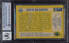 Lyle Alzado Autographed 1982 Topps Card #56 Cleveland Browns Auto Grade Gem Mint 10 Beckett BAS #15495757