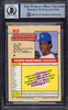 Pedro Martinez Autographed 1992 Bowman Rookie Card #82 Los Angeles Dodgers Auto Grade Gem Mint 10 Beckett BAS #15496797