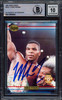 Mike Tyson Autographed 1991 Players International Ringlords Sample Card Auto Grade Gem Mint 10 Beckett BAS #15498049