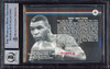Mike Tyson Autographed 1991 Players International Ringlords Sample Card Auto Grade Gem Mint 10 Beckett BAS #15498048