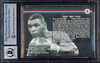 Mike Tyson Autographed 1991 Players International Ringlords Sample Card Auto Grade Gem Mint 10 Beckett BAS #15498046