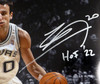 Manu Ginolbili Autographed 16x20 Photo San Antonio Spurs "HOF 22" Beckett BAS QR #WX48323
