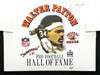 Walter Payton Autographed Framed Pro Football Hall of Fame White T-Shirt Chicago Bears "34" JSA #CC88896