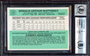 Don Mattingly Autographed 1984 Donruss Rookie Card #248 New York Yankees BGS 8.5 Auto Grade Gem Mint 10 Beckett BAS #15530229
