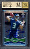 Russell Wilson Autographed 2012 Topps Chrome Rookie Card #40A Seattle Seahawks BGS 9.5 Auto Grade Gem Mint 10 Beckett BAS #15530037