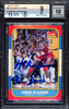 Hakeem Olajuwon Autographed 1986-87 Fleer Rookie Card #82 Houston Rockets BGS 9 Auto Grade Gem Mint 10 "The Dream" Beckett BAS #15530328