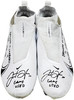 Justin Herbert Autographed Pair Of Game Used White & Black Nike Vapor 360 Pro Cleats Los Angeles Chargers "Game Used, Broncos 16 vs Chargers 19, 10/17/22, 238 Yds" Beckett BAS Witness #W453550 & #W453551